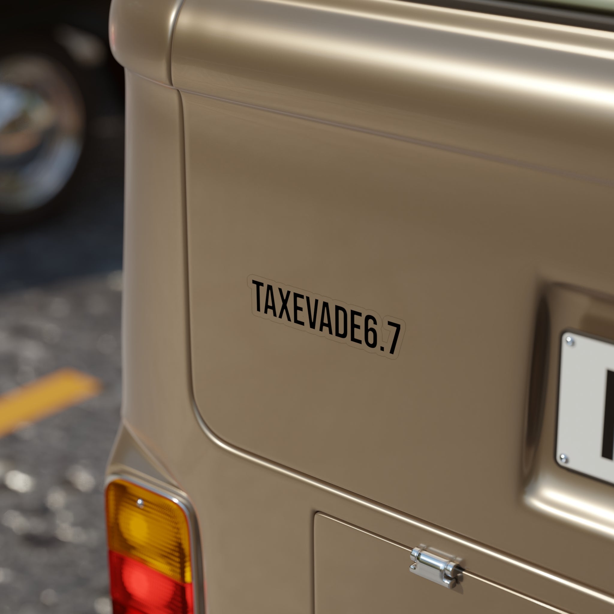 TaxEvade6.7 Window Decal