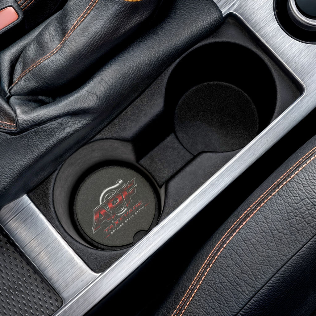 ADF Turbocharger Soapstone Car Coaster