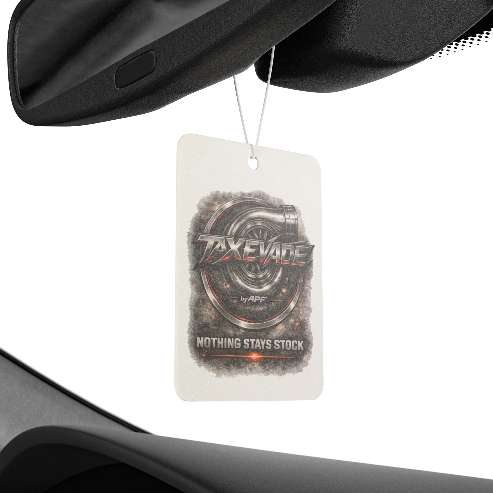 TaxEvade Nothing Stays Stock Air Freshener