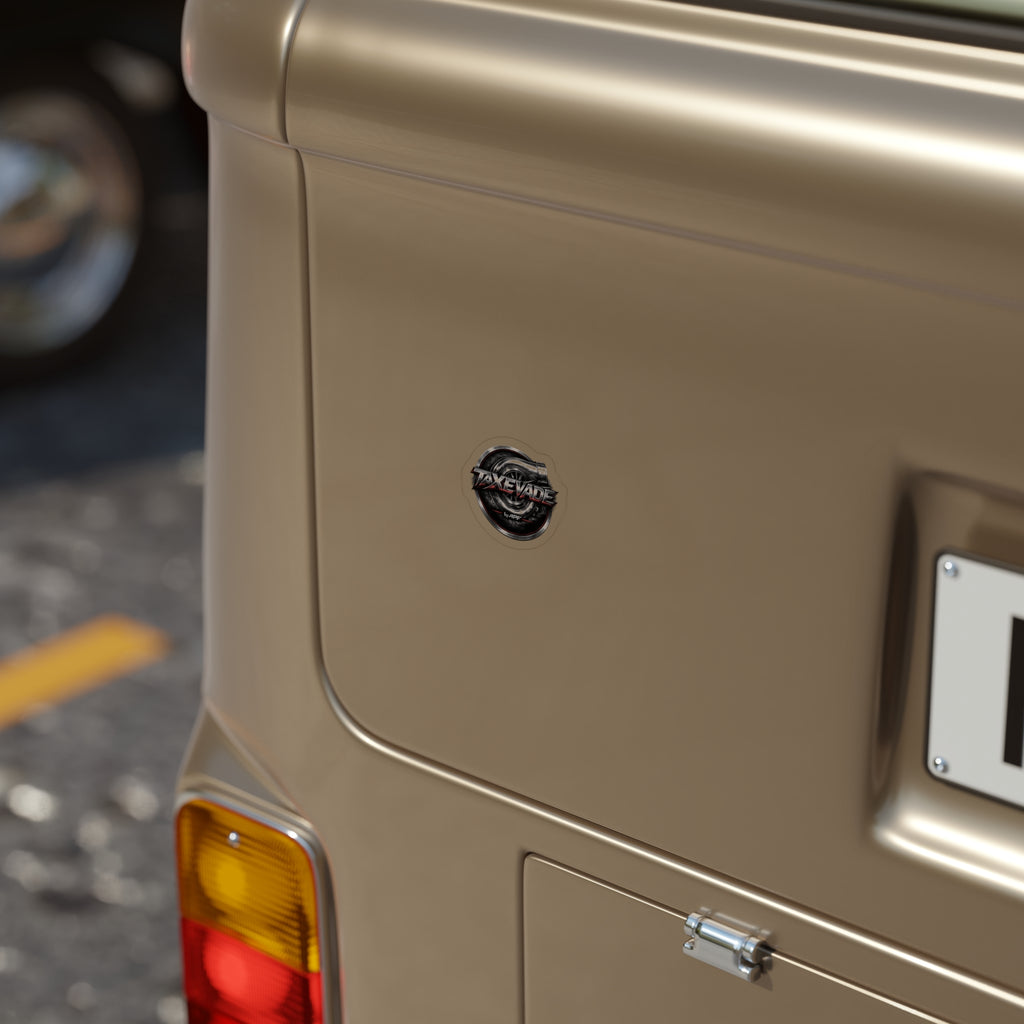 TaxEvade Nothing Stays Stock Die-Cut Decal