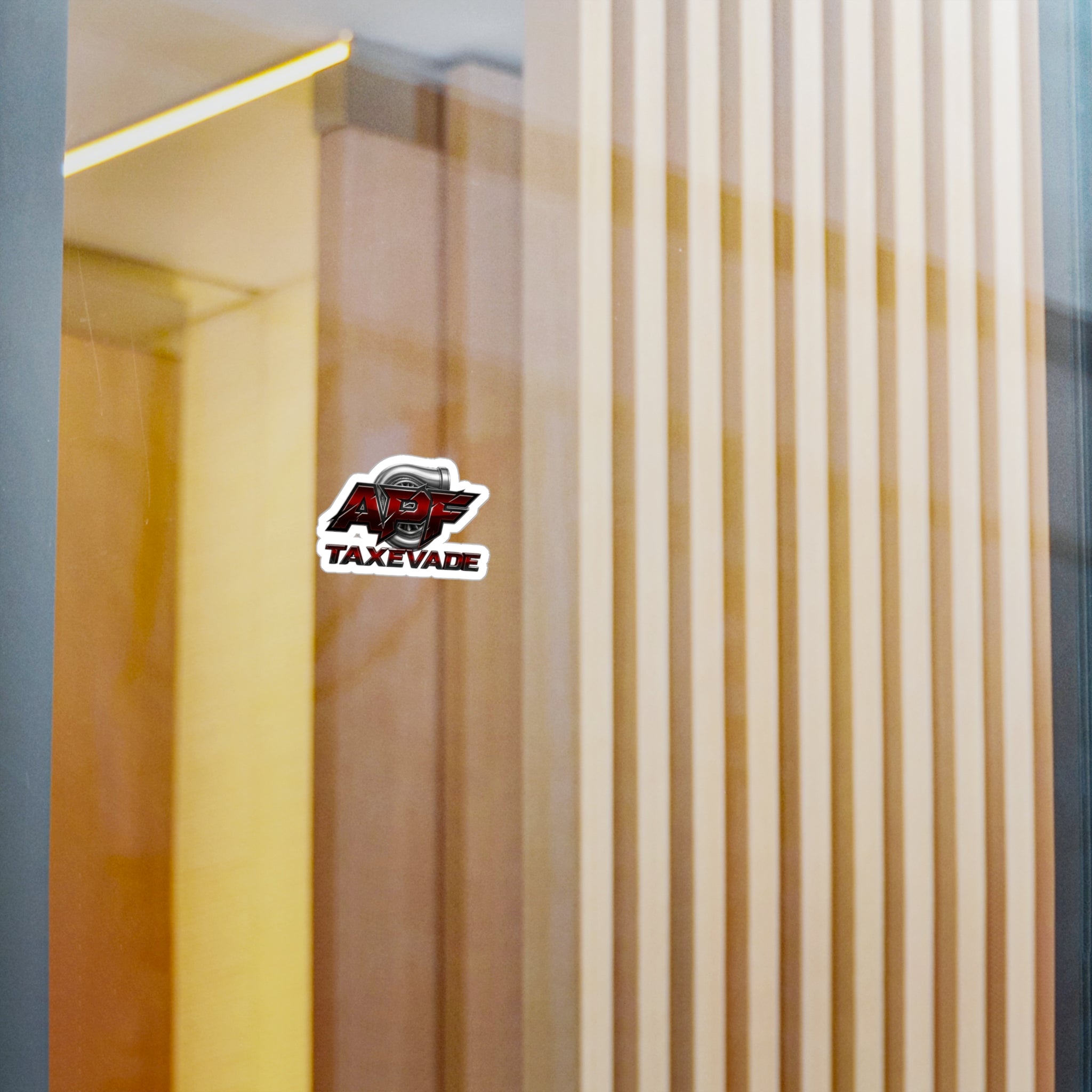 TaxEvade Turbo Decal