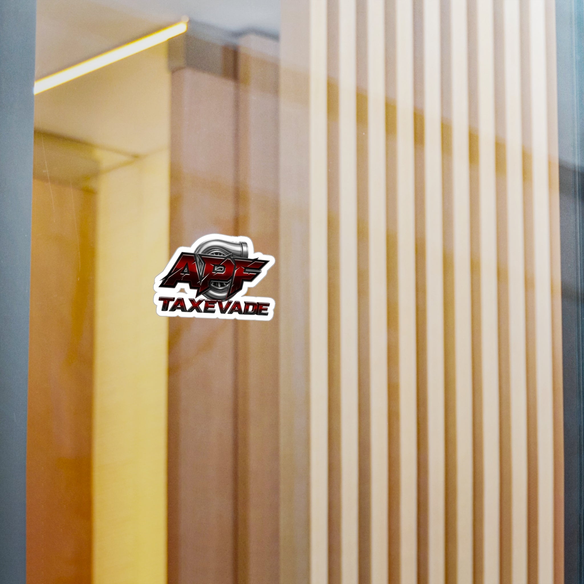 TaxEvade Turbo Decal