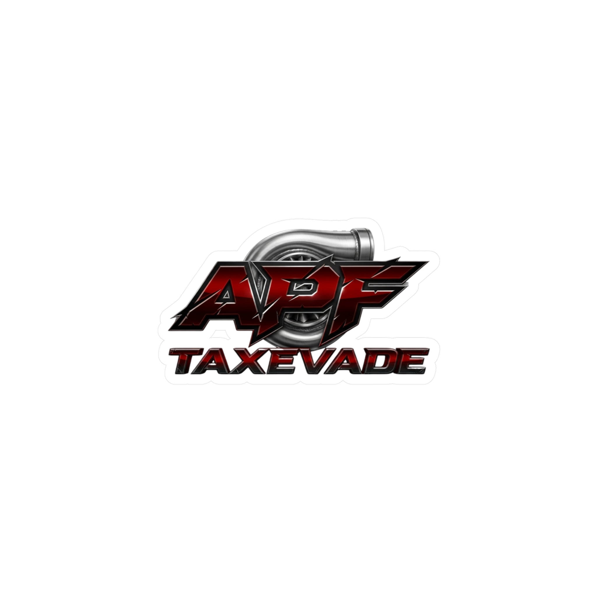 TaxEvade Turbo Decal